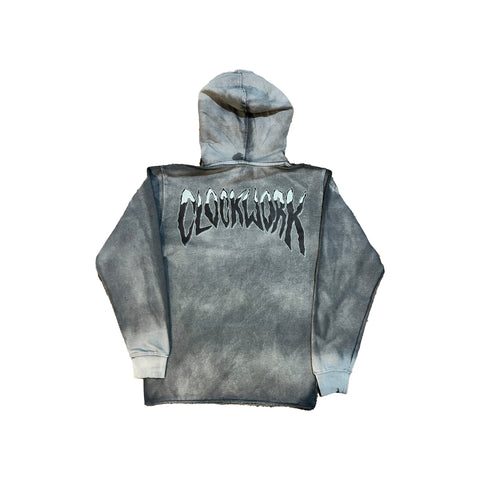 Woman Grey Washed Hoodie (Oversized)